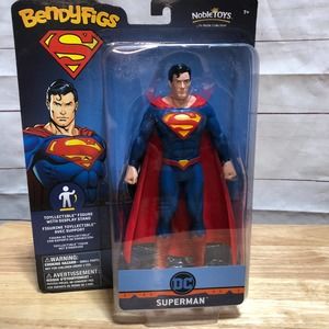 BendyFigs Superman DC Noble Toys New